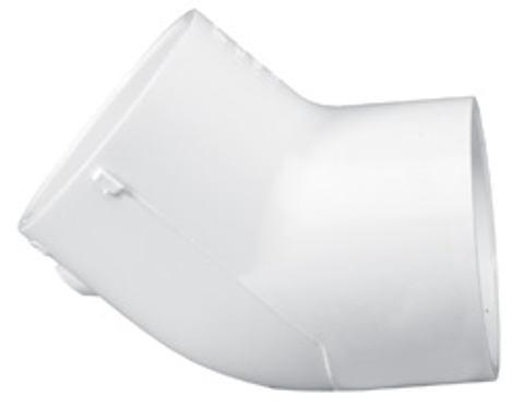 Lasco PVC Elbow 3/4: Slip 45 Degree SCH 40 Schedule, 417-007 (PV417007)